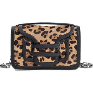New Pierre Hardy Alpha Clutch Leopard Bag (915 CAD